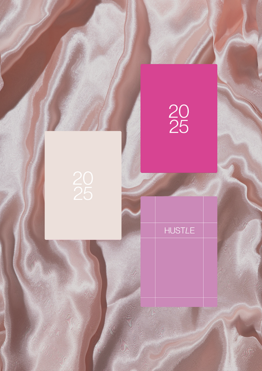 Pink and Creme Digital Planner Covers